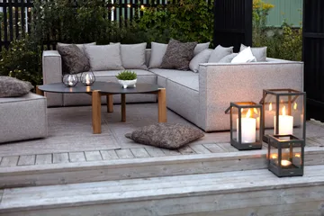 Belfort lantern - Black, 28 cm - Brafab