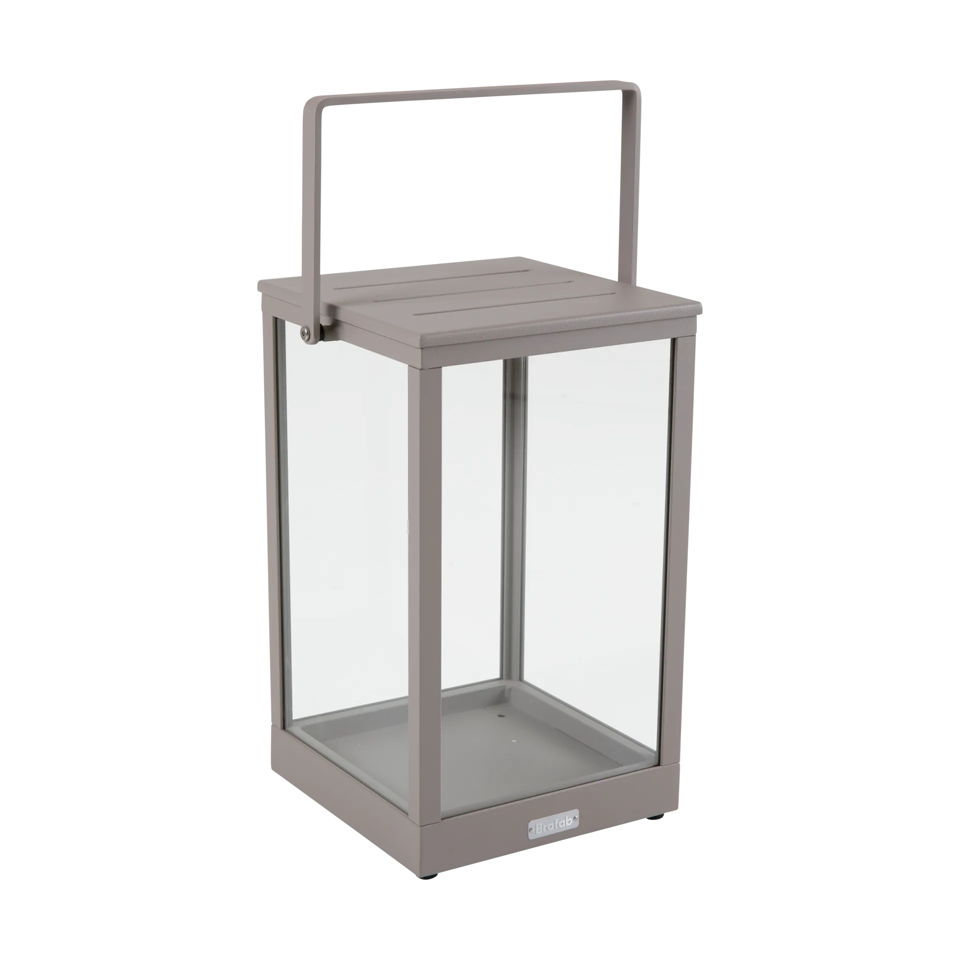 Belfort lantern, Khaki H43 cm Brafab
