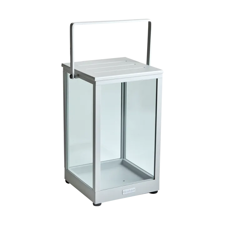 Belfort lantern - Light grey H43 cm - Brafab