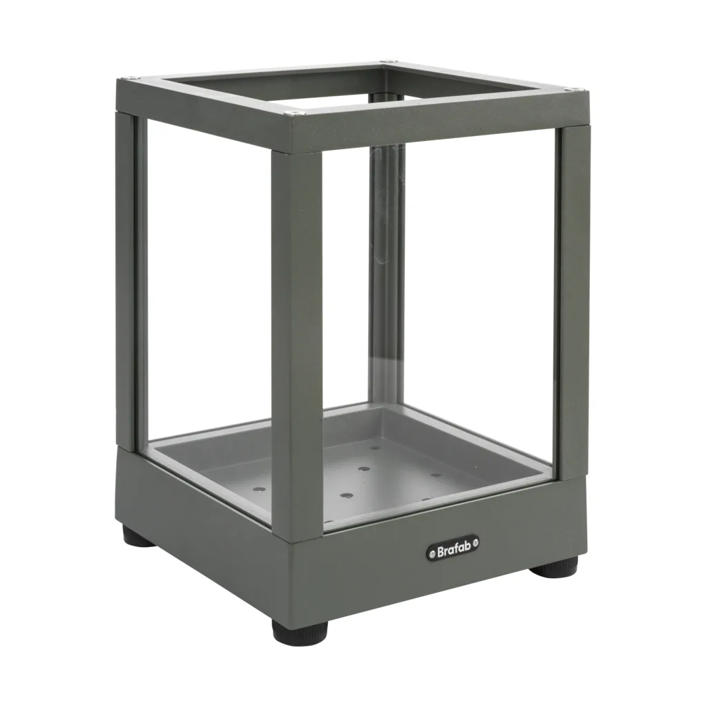 Belfort lantern, Nordic green, 28 cm Brafab
