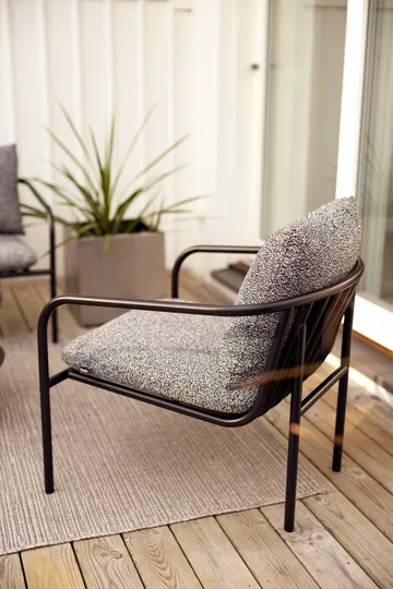 Bendt armchair - Black-teddy ant - Brafab