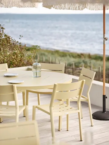 Bigby dining table - Dusty green, Ø130 cm - Brafab