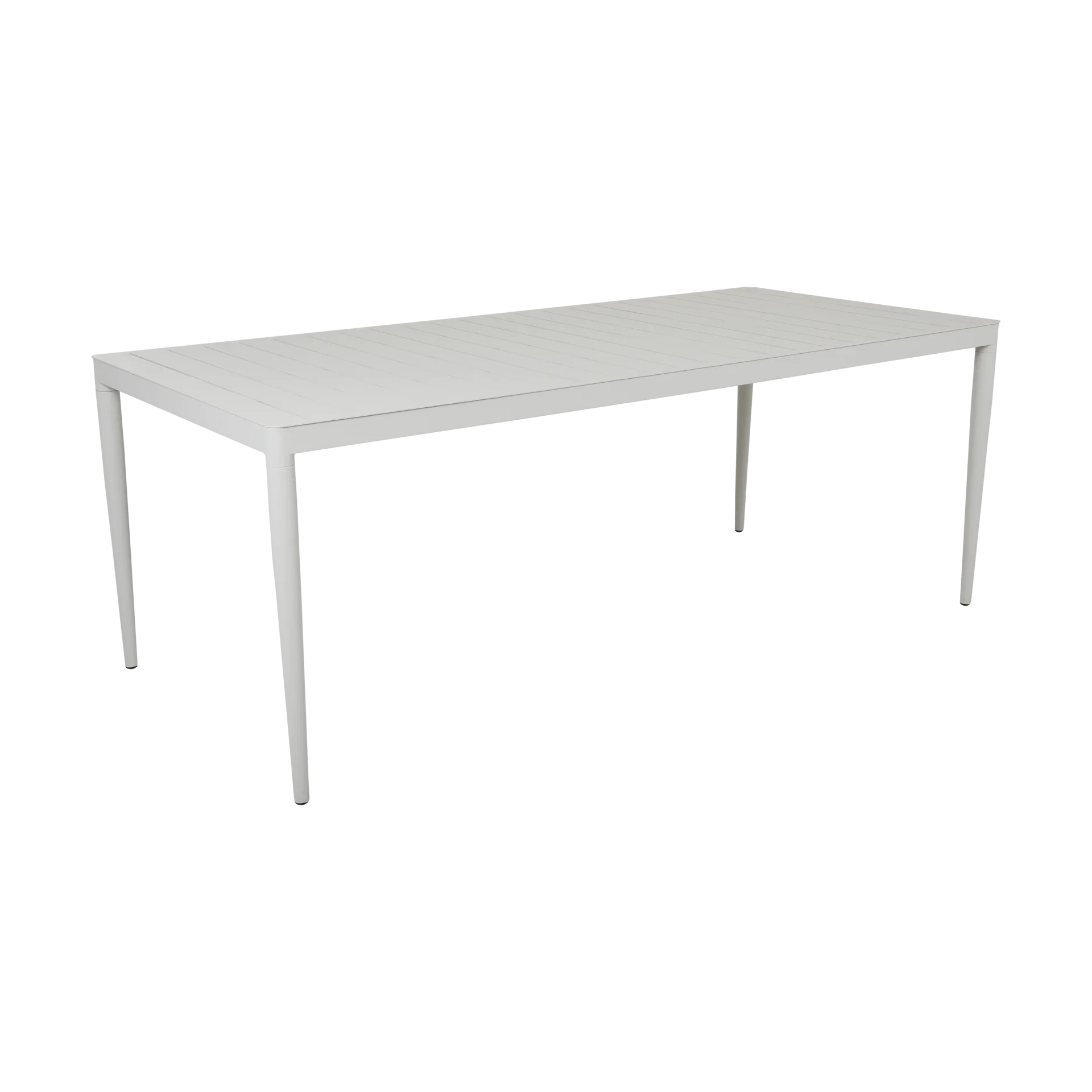Bigby dining table, Light grey, 195x90 cm Brafab
