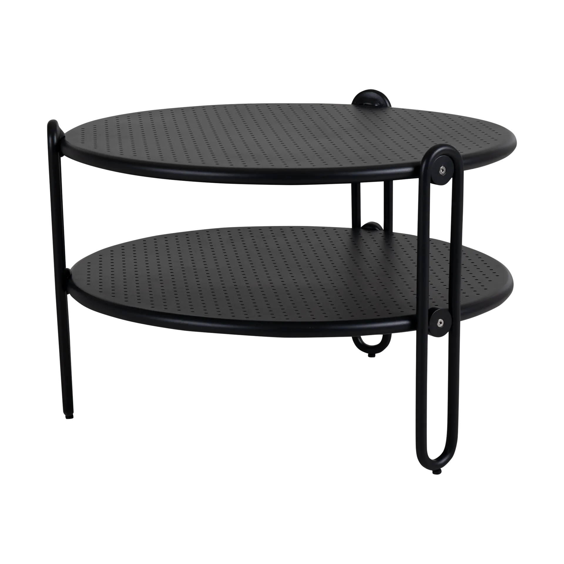 Blixt coffee table, Black Ø65 cm Brafab