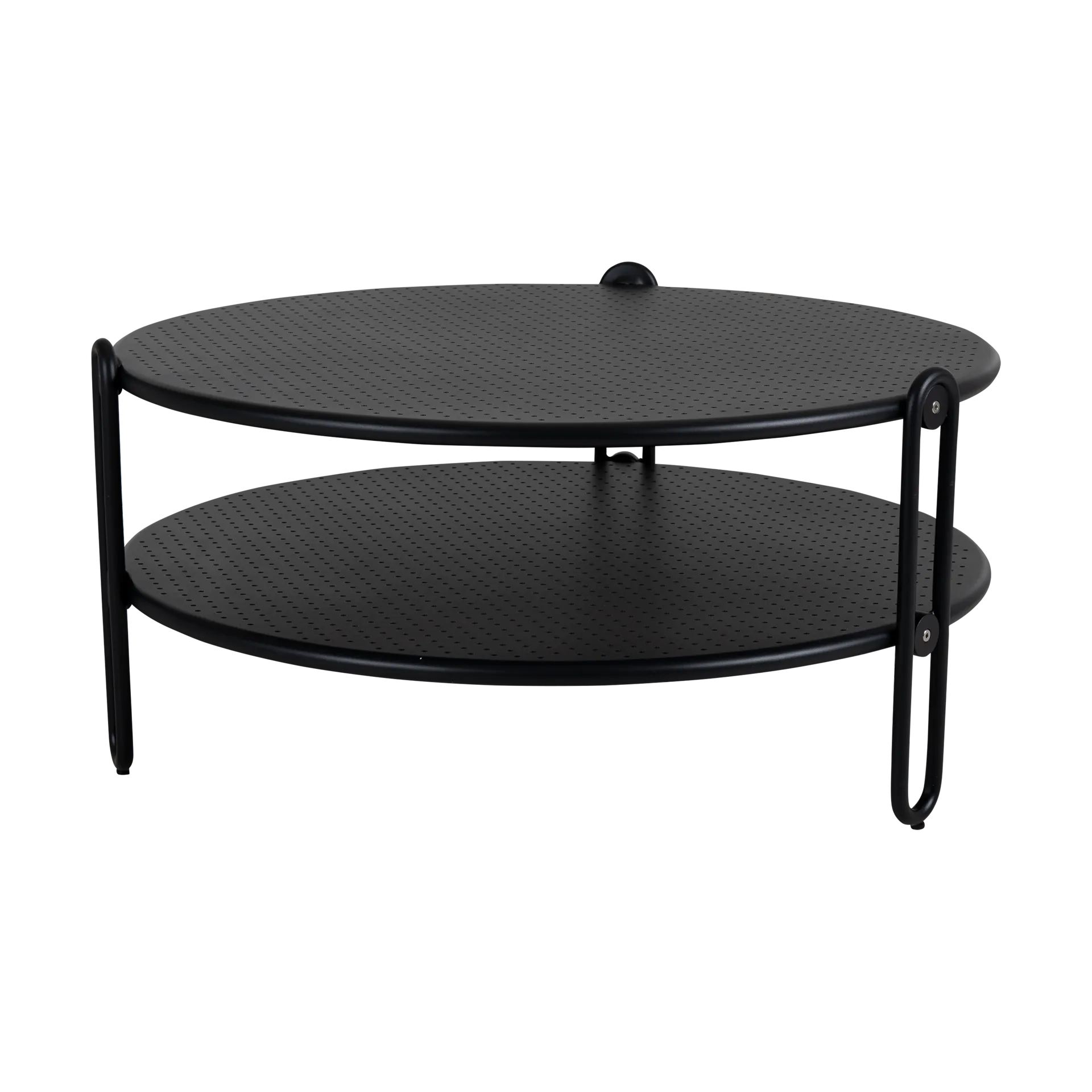 Blixt coffee table, Black Ø85 cm Brafab