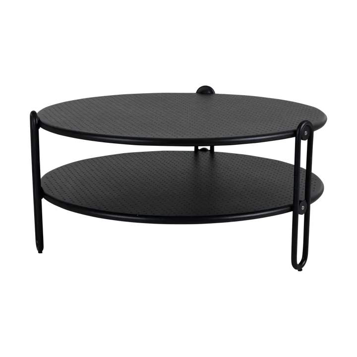 Blixt coffee table - Black Ø85 cm - Brafab