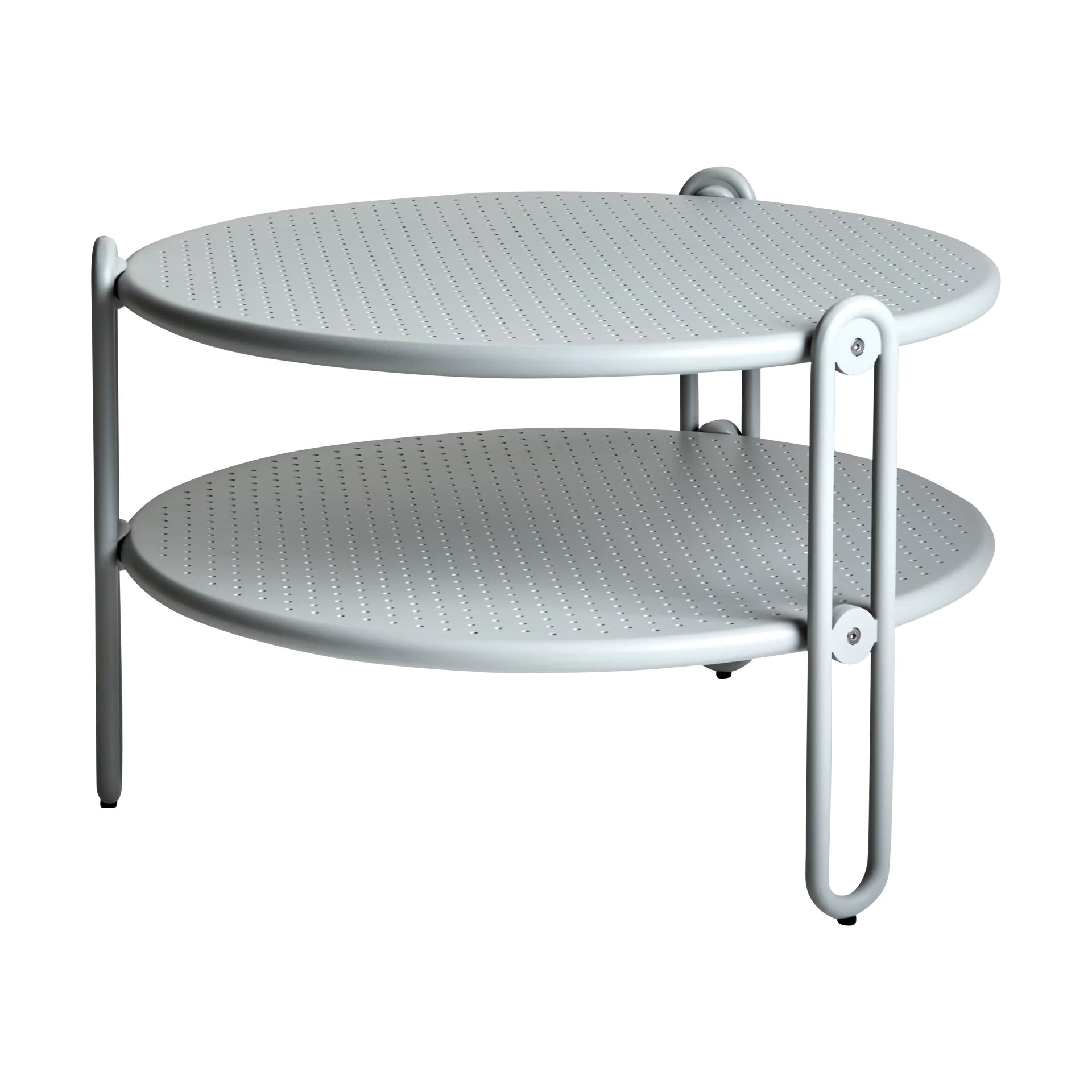 Blixt coffee table, Light grey Ø65 cm Brafab