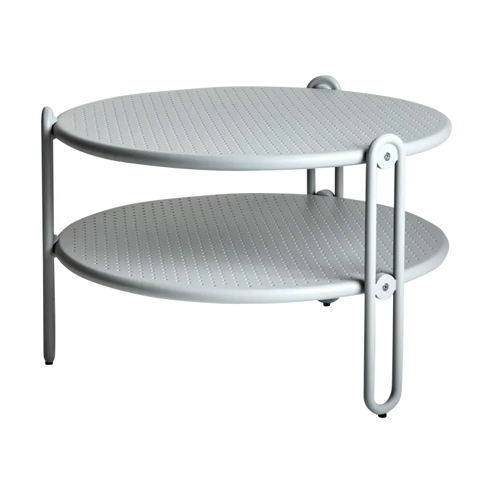 Blixt coffee table - Light grey Ø65 cm - Brafab