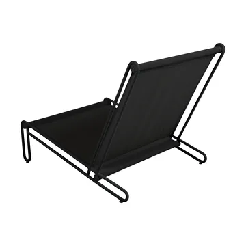 Blixt lounge chair - Black-clay beige - Brafab