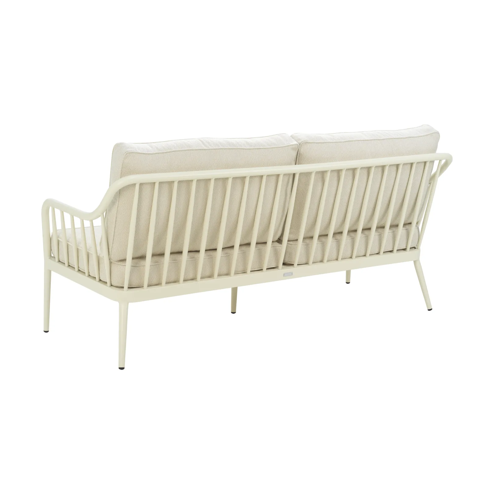 Coleville sofa, Pearl white-dot beige, 3-seater Brafab