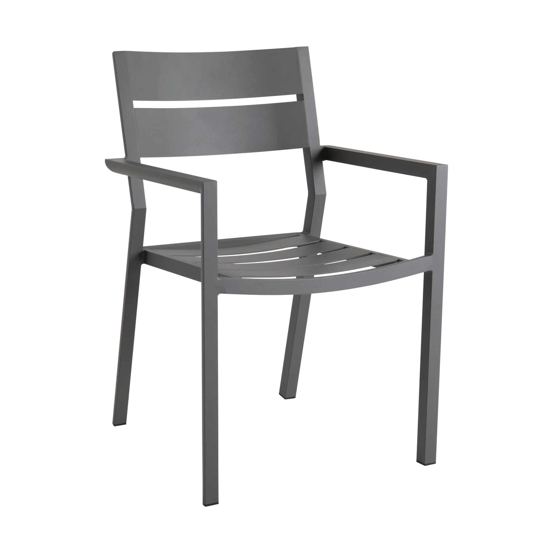 Delia armchair, Anthracite Brafab