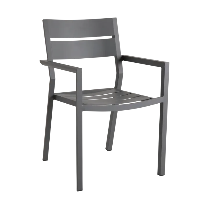 Delia armchair - Anthracite - Brafab