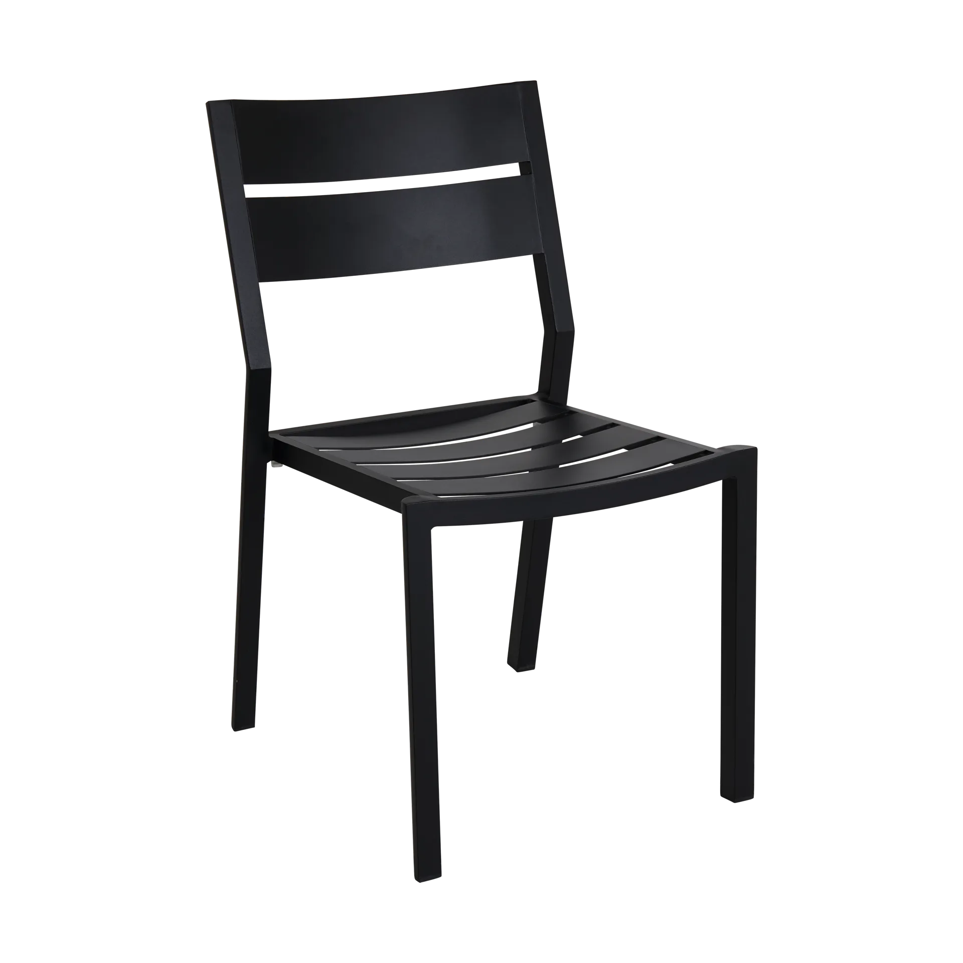 Delia chair, Black Brafab