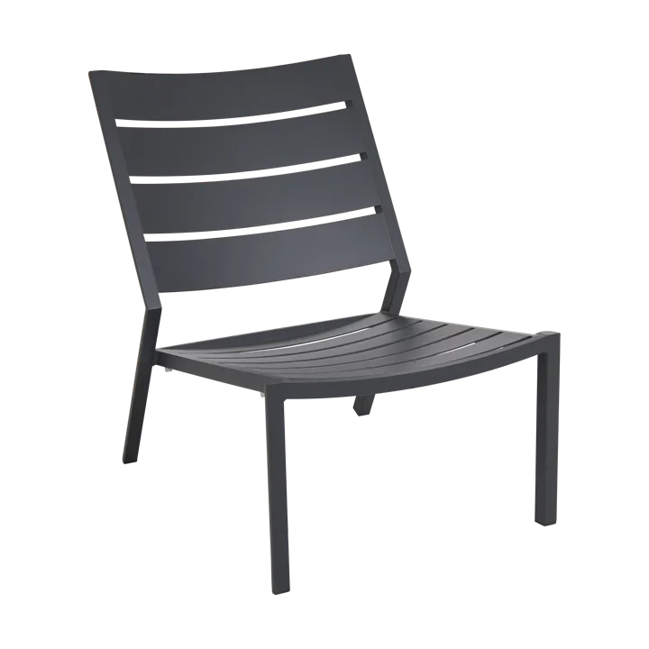 Delia lounge chair - Anthracite - Brafab