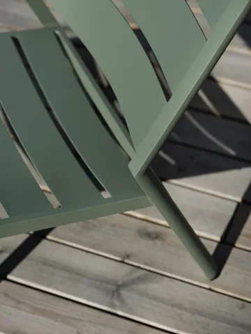 Delia lounge chair - Dusty green - Brafab