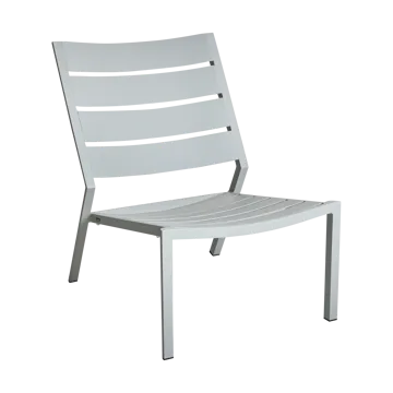 Delia lounge chair - Light grey - Brafab
