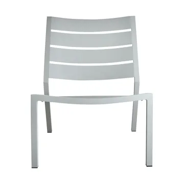 Delia lounge chair - Light grey - Brafab