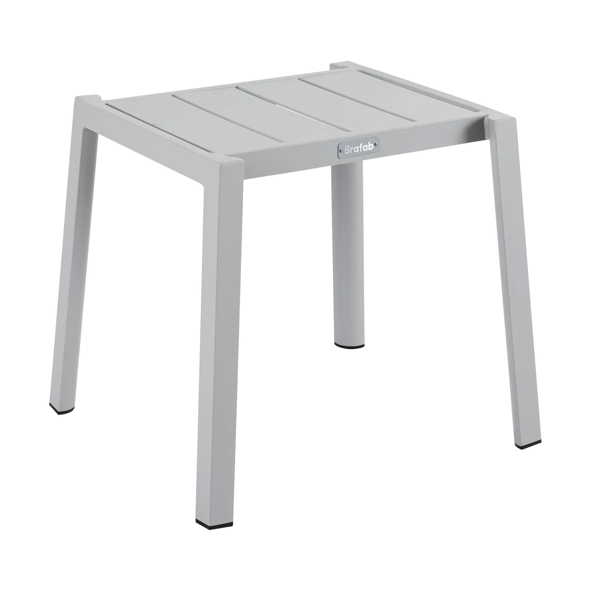 Delia side table, Light grey Brafab