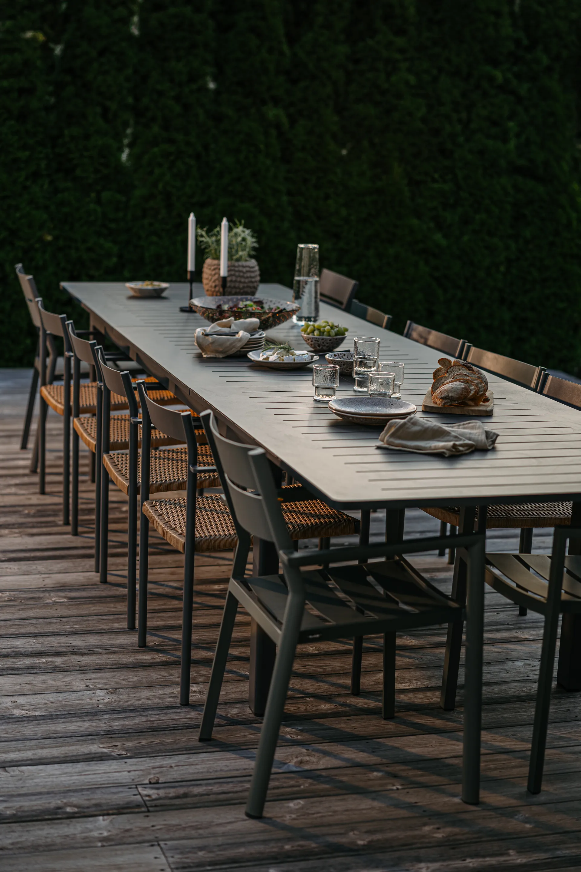 DK armchair, Anthracite Brafab