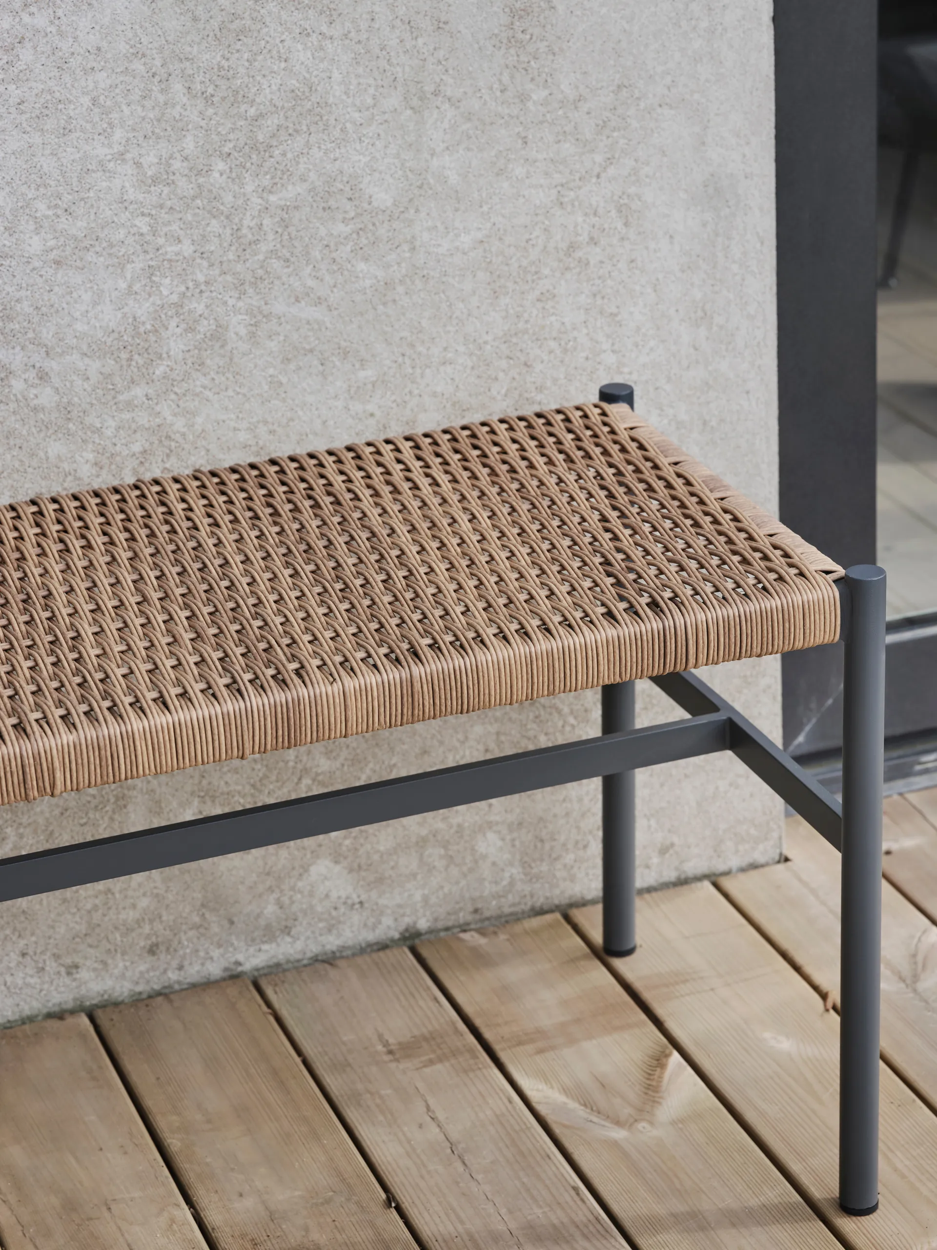 DK bench, Nordic green Brafab