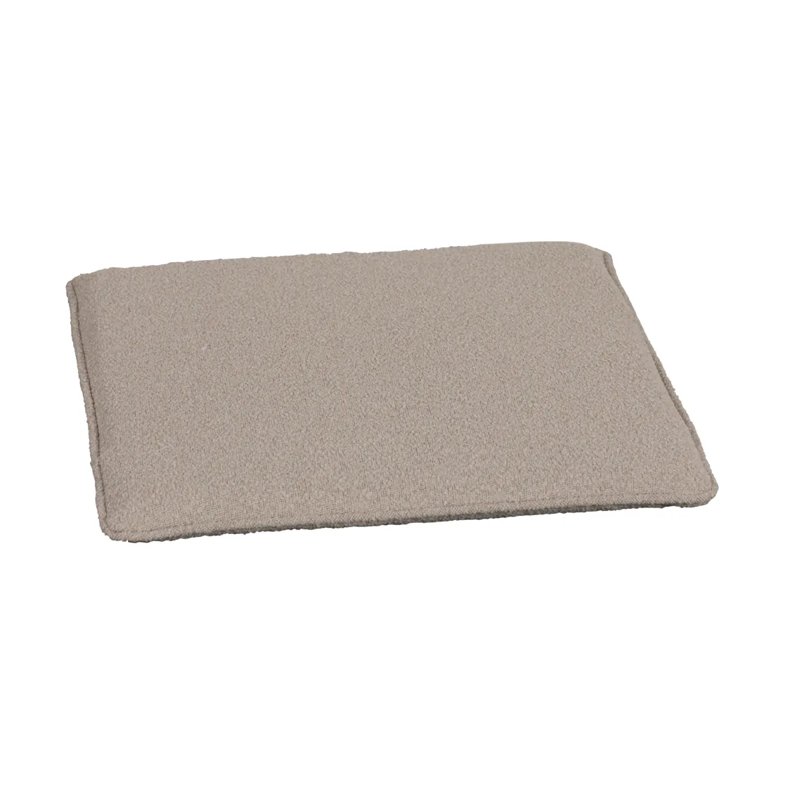 Frisk seat cushion, Teddy beige, 37x37 cm Brafab
