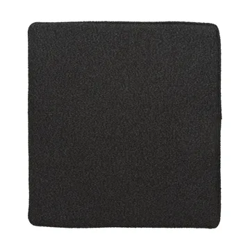 Frisk seat cushion - Teddy black, 43x41 cm - Brafab
