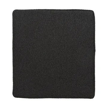 Frisk seat cushion - Teddy black, 48x53 cm - Brafab