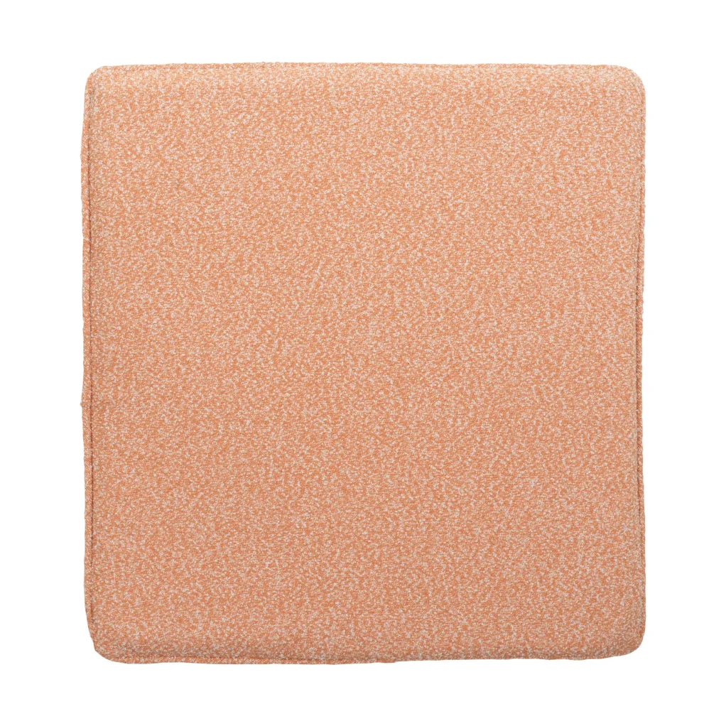 Frisk seat cushion, Teddy orange, 43x41 cm Brafab