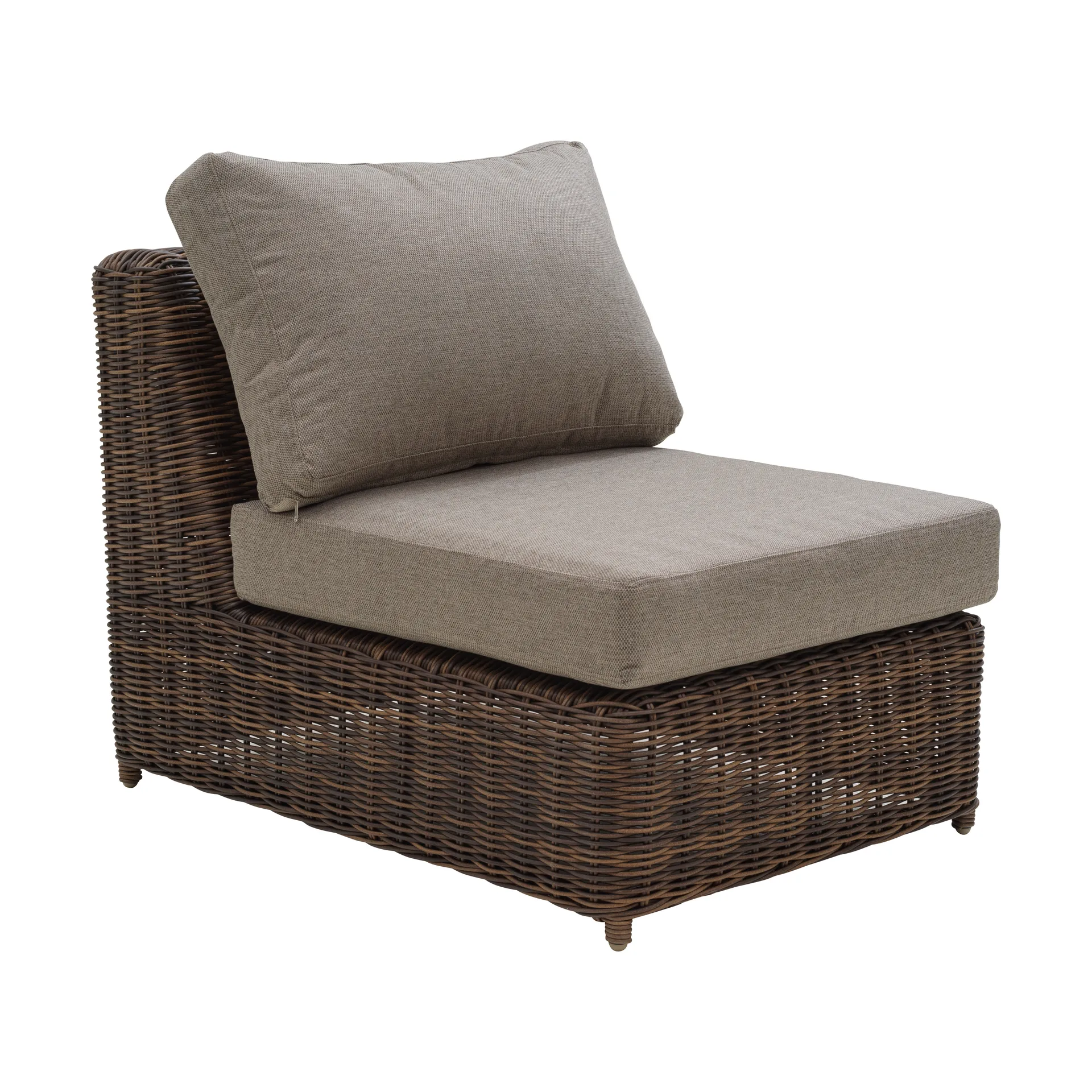 Glendon sofa module, Dark Brown-soft moose Brafab