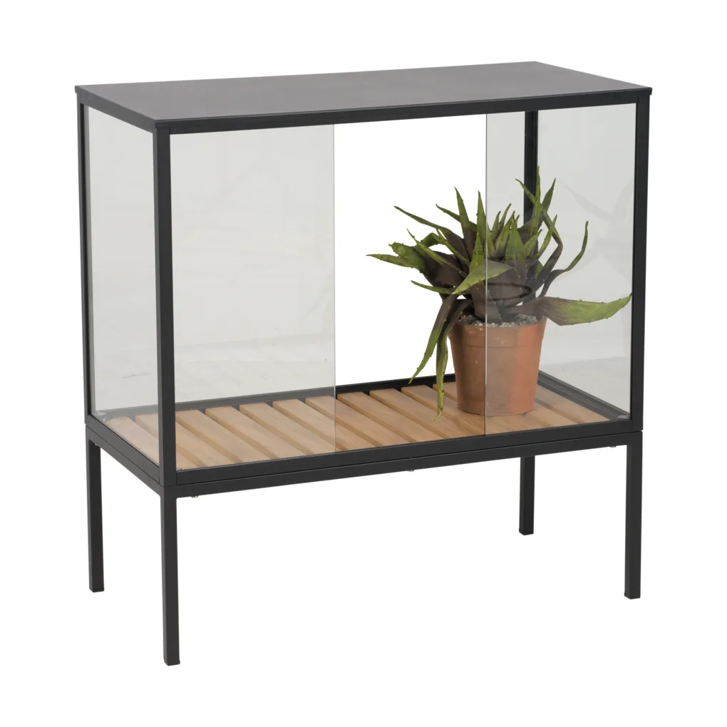 Grower Greens plant cabinet, Black, 81x82 cm Brafab
