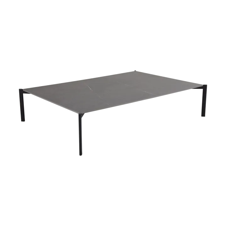 Hallavara coffee table - Black 112x162 cm - Brafab