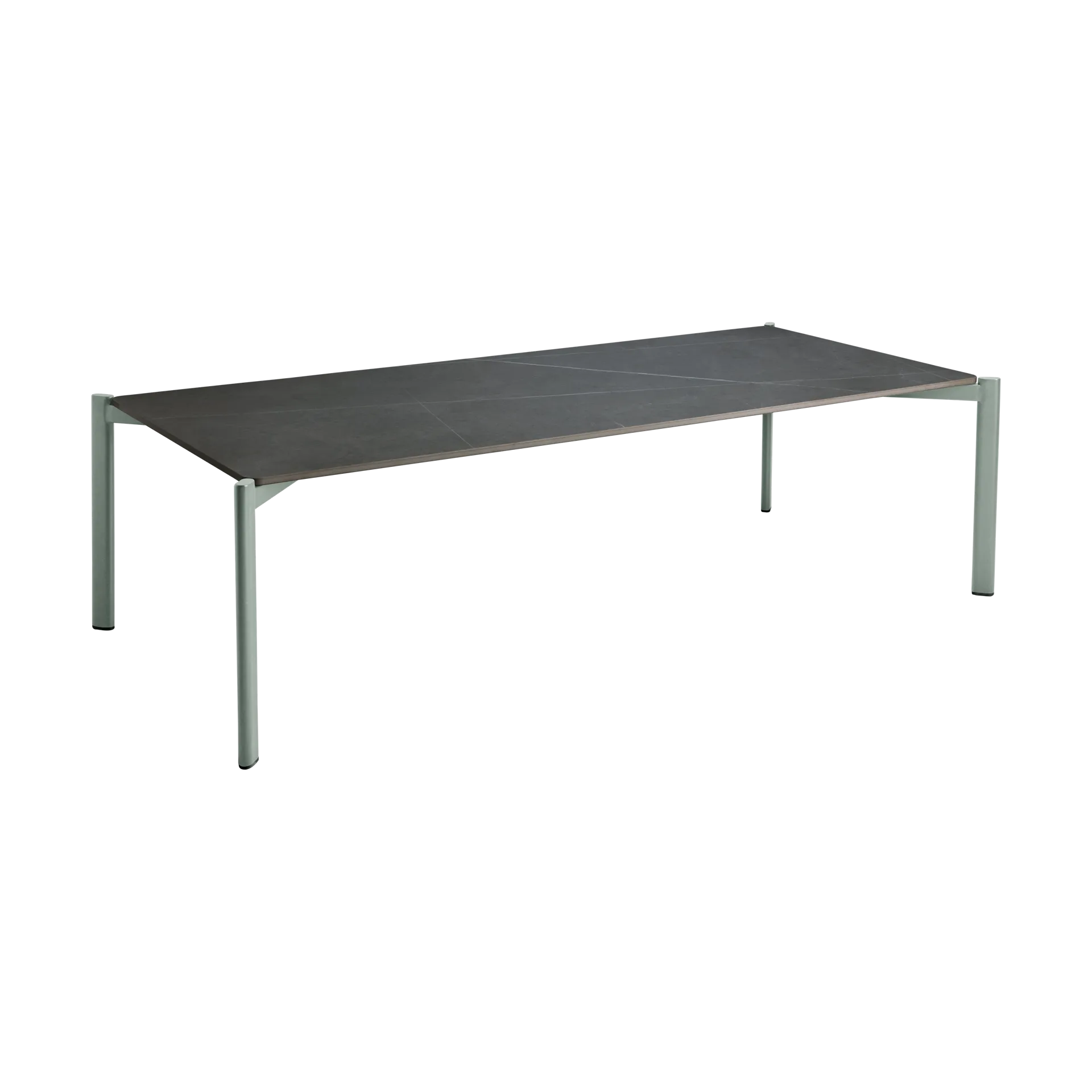Hallavara coffee table, Dusty green 66x146 cm Brafab