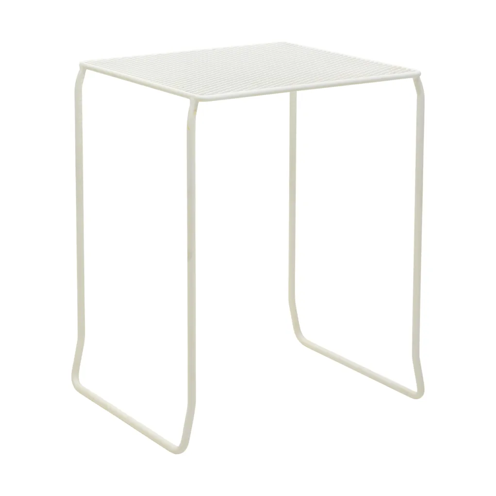 Haru café table, Pearl white, 54x61 cm Brafab