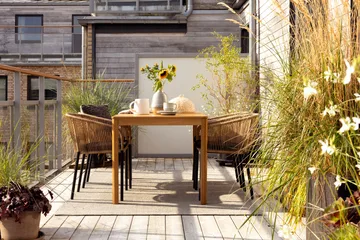 Joe dining table - Natural, 140x80 cm - Brafab
