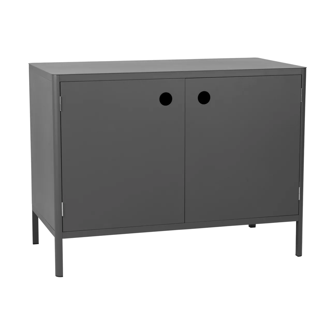 Kelia outdoor kitchen base cabinet, Anthracite, 121x91x64 cm Brafab