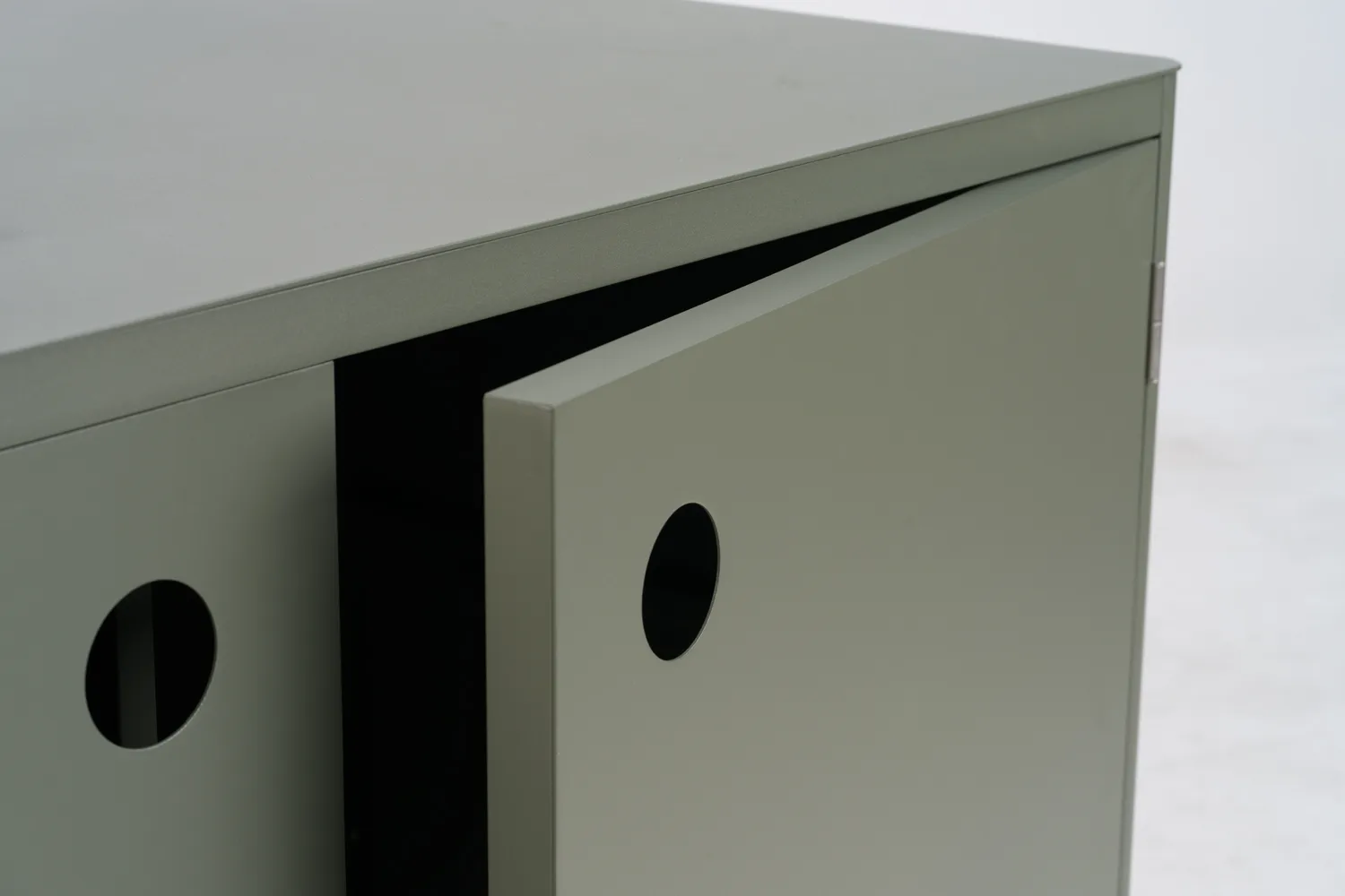 Kelia outdoor kitchen base cabinet with sink, Nordic green, 121x90x64 Brafab