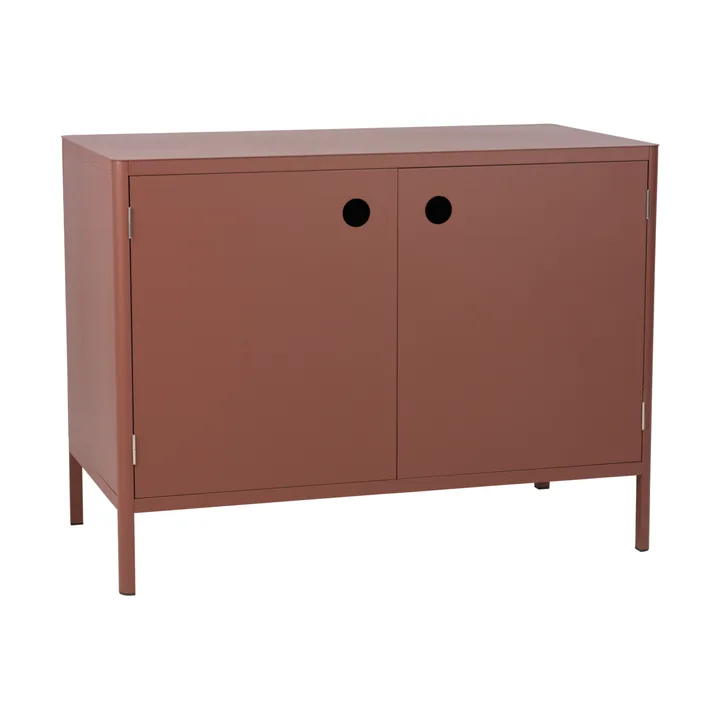 Kelia outdoor kitchen base cabinet - Zin red, 121x91x64 cm - Brafab