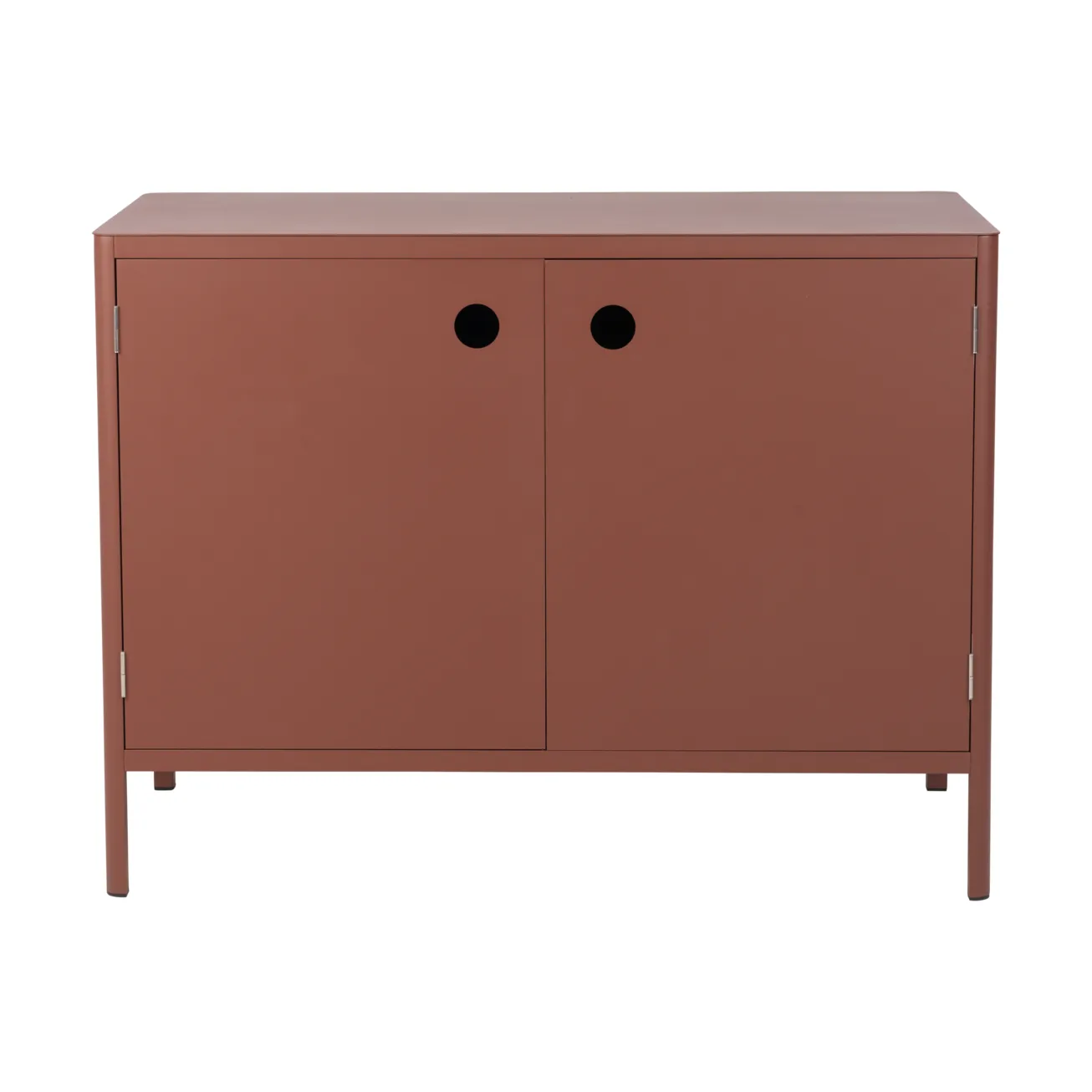 Kelia outdoor kitchen base cabinet, Zin red, 121x91x64 cm Brafab