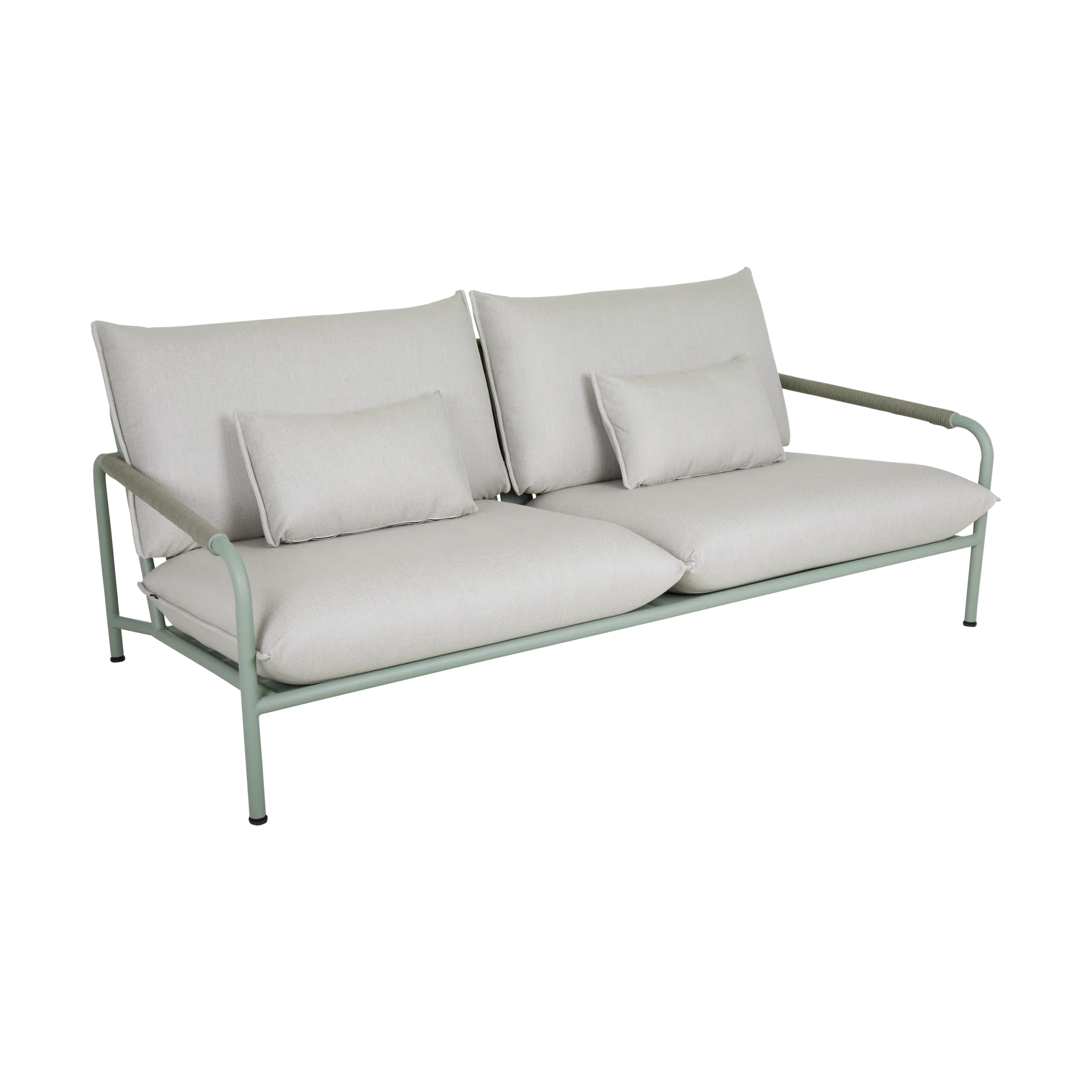 Lerberget 2,5 seat sofa, Green-ash Brafab