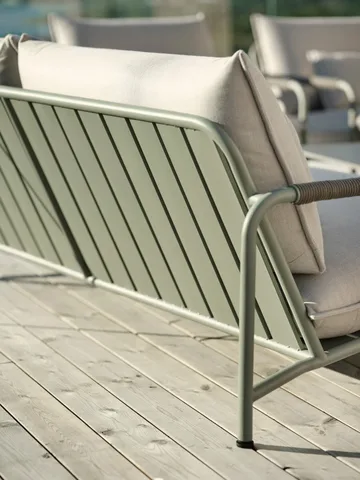 Lerberget 2,5 seat sofa - Green-ash - Brafab