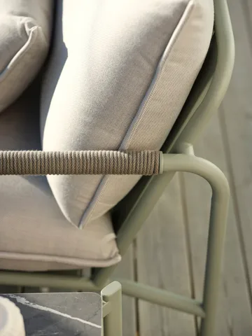Lerberget 2,5 seat sofa - Green-ash - Brafab