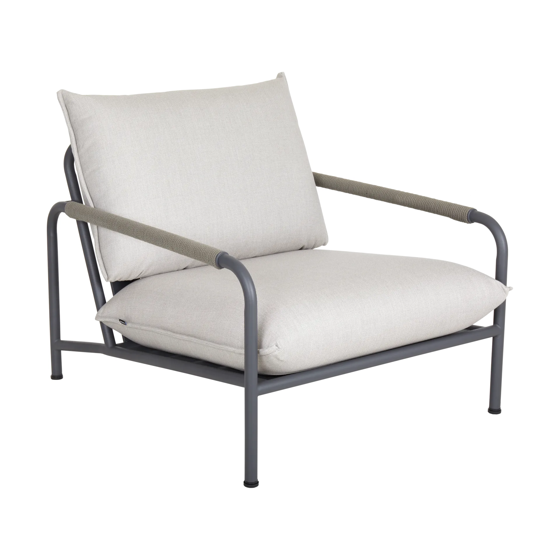Lerberget lounge chair, Anthracite-ash Brafab