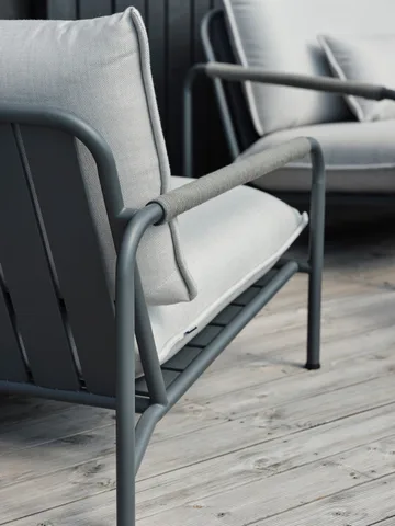 Lerberget lounge chair - Anthracite-ash - Brafab