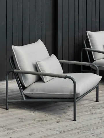 Lerberget lounge chair - Anthracite-ash - Brafab