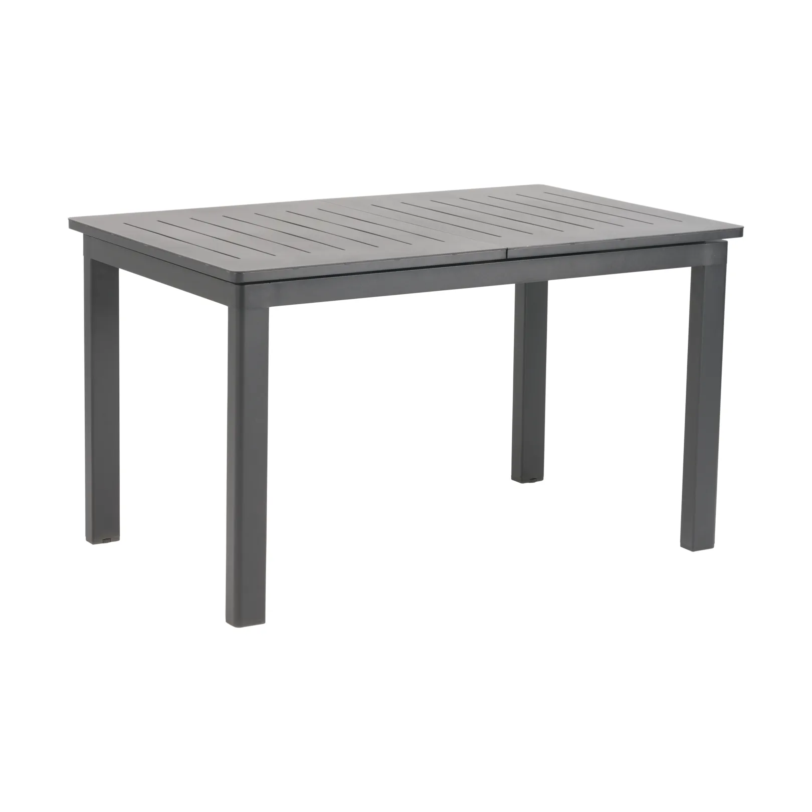 Lomma dining table, Anthracite, 128-187x80x73 cm Brafab