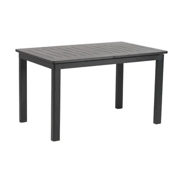 Lomma dining table - Black, 128-187x80x73 cm - Brafab