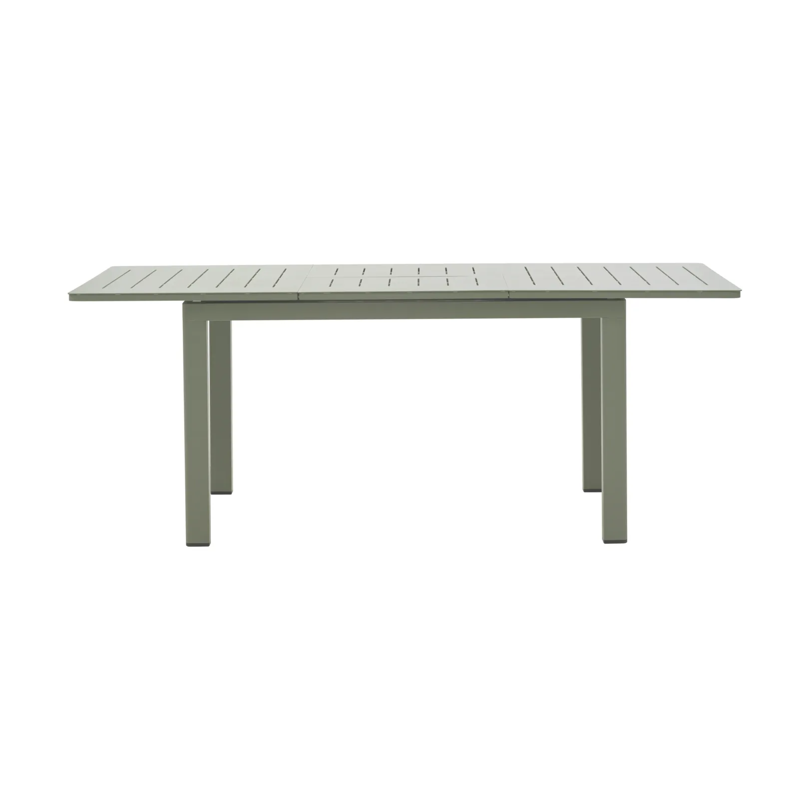 Lomma dining table, Dusty green, 128-187x80x73 cm Brafab