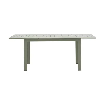 Lomma dining table - Dusty green, 128-187x80x73 cm - Brafab