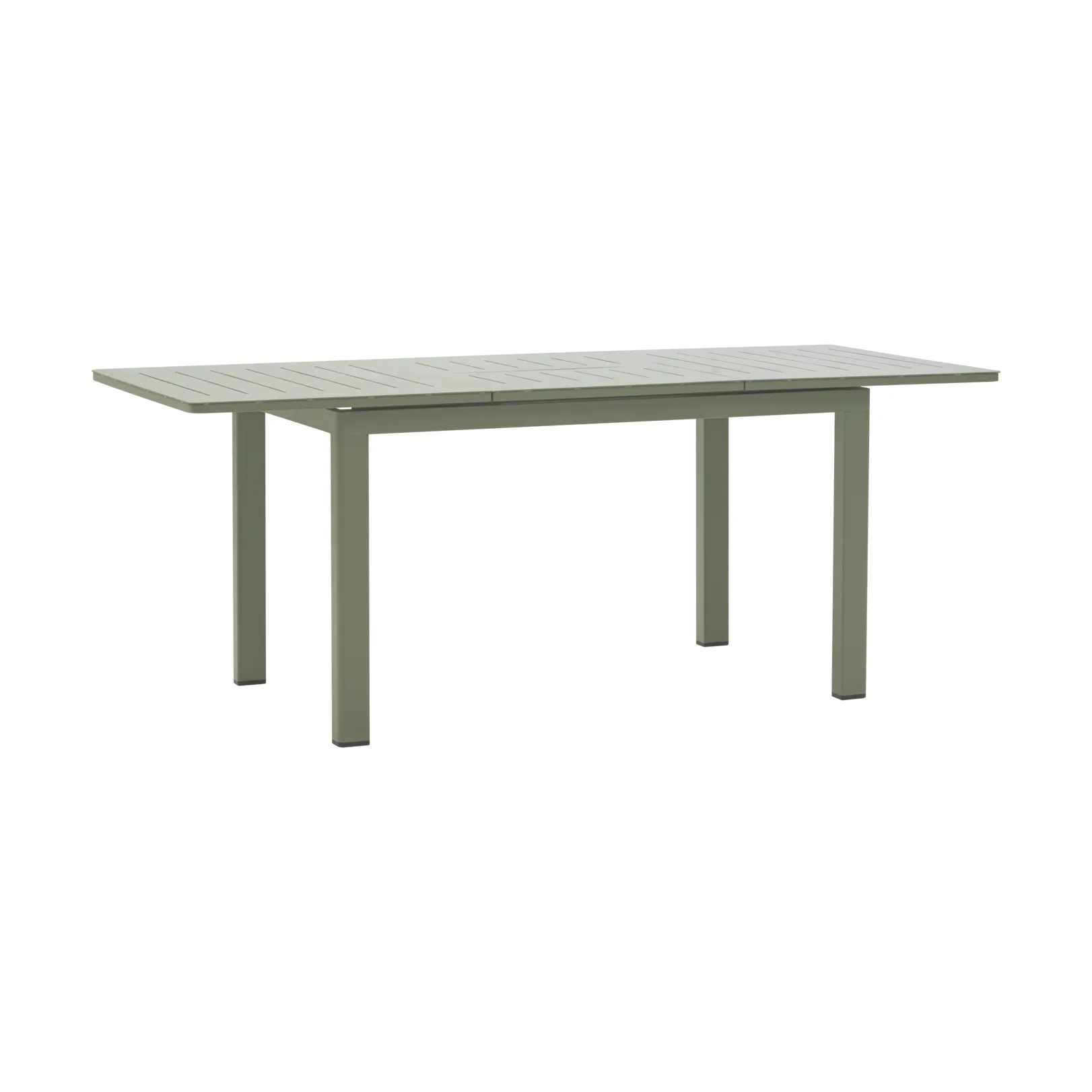Lomma dining table, Dusty green, 128-187x80x73 cm Brafab