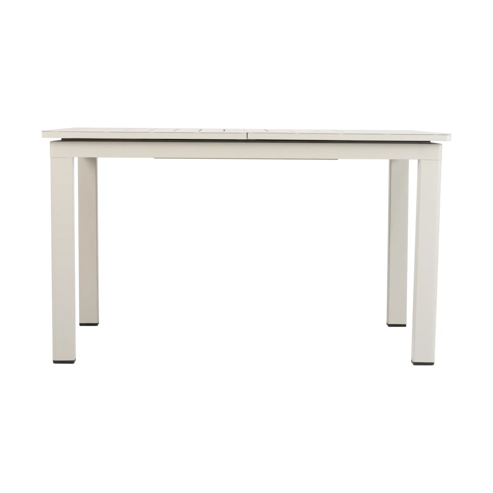 Lomma dining table, Light grey, 128-187x80x73 cm Brafab
